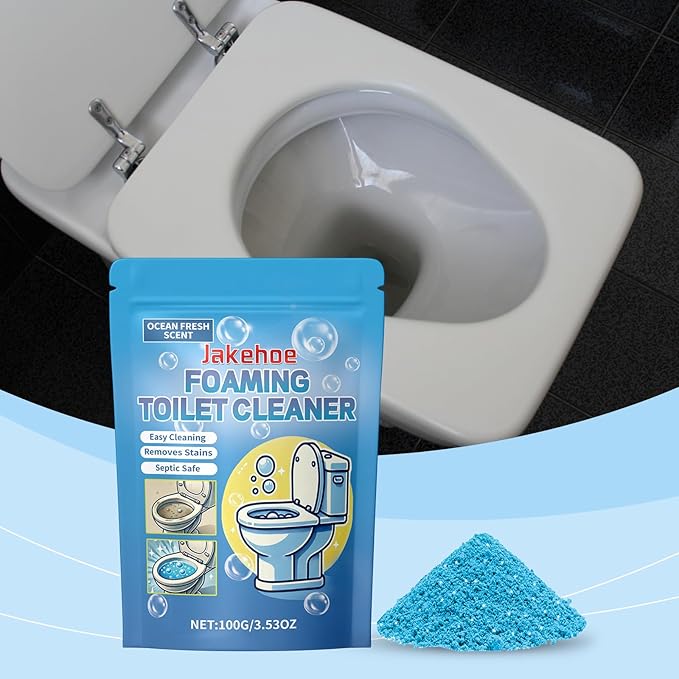 Foaming Toilet Cleaner Ocean Fresh Scent 3.53 oz Easy Cleaning Septic Safe