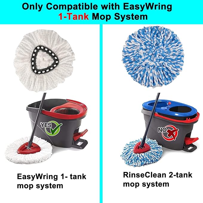 12 Pack Spin Mop Replacement HeadsMicrofiber Mop Head ReplacementWhite Triangle Swivel Mops Microfiber Swivel Mop RefillDeep CleanMachine Washable and Easy House Cleaning Floor Mopping
