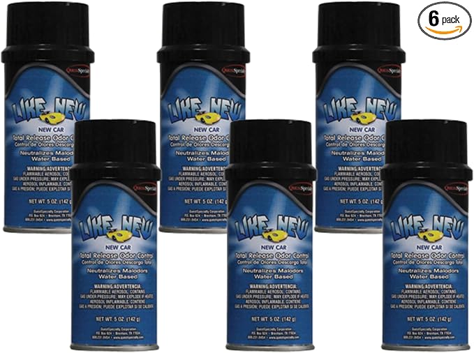 Quest 3180 LIKE NEW Water-Based Total Release Odor Eliminator (6 Pack)