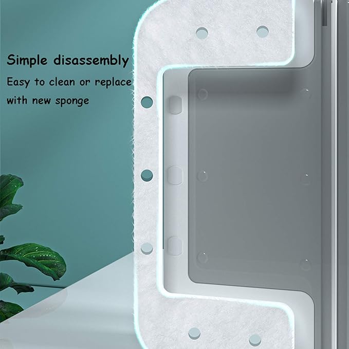 Window Cleaner Wipers Double-Sided Window Glass Cleaning Bursh Cleaner Household Cleaning Windows ToolsGlass Double-Sided WiperFits Thickness Single/Double Glass