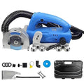 Professional Grout Removal Tool 1200W Powerful Electric Tile Joint Cleaner with 100mm Blade Tile Grout Remover Machine for Removing Old Cement Caulking Agent