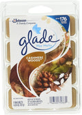 Glade Wax Melts Air Freshener Refill Cashmere Woods 11-Count (Pack of 1)