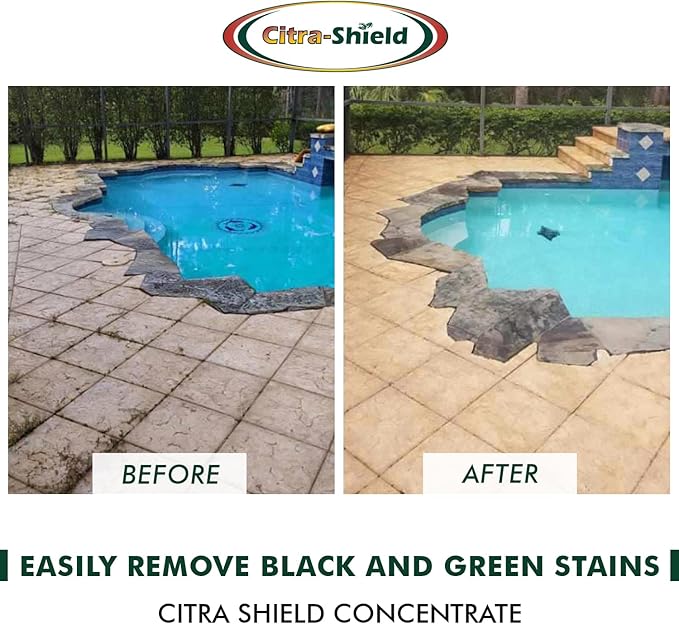 Natural Powerful Outdoor Cleaner Multi-Use Formula Powers Through Stains on Decks Siding Fences Concrete and More (4)
