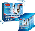 Drain Clog Remover Powder - Fast-Acting Pipe Cleaner For Hair Grease &amp Soap Scum - Eliminates Odors(1box)