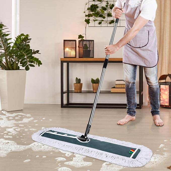 Masthome Cotton Refills for Commercial Dust Mop41 Mop Replacement Pads for B09S2RRFX1 (Pack of 1)