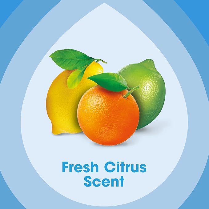 Multi Surface Cleaner Spray pH-Balanced Everyday Cleaner Works on Steel Wood Electronics Stone and Glass Citrus Scent 25 Fl Oz bundled with Micro Fiber Cloth