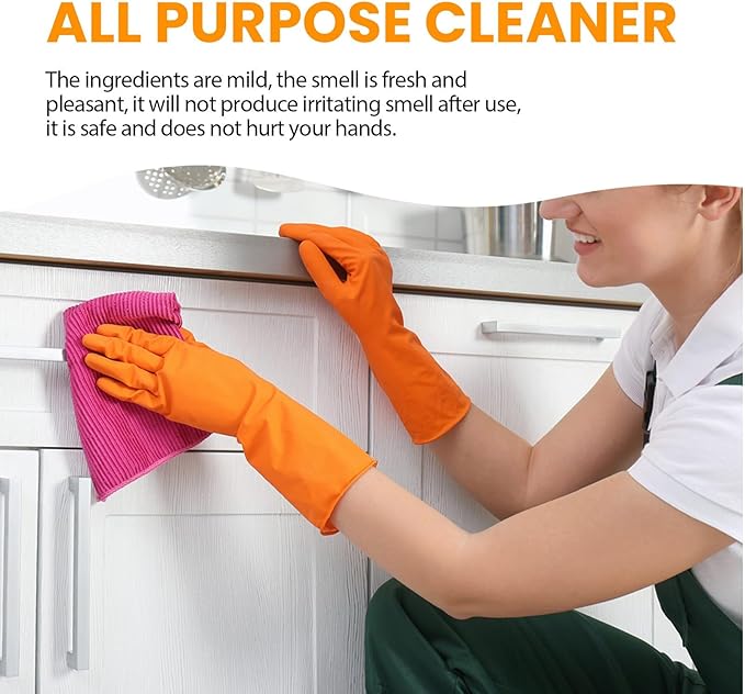 All-Purpose Heavy-Duty Degreaser Cleaner - Remove Stubborn Grease On Kitchen Hoods Tiles &amp Walls(2PCS)