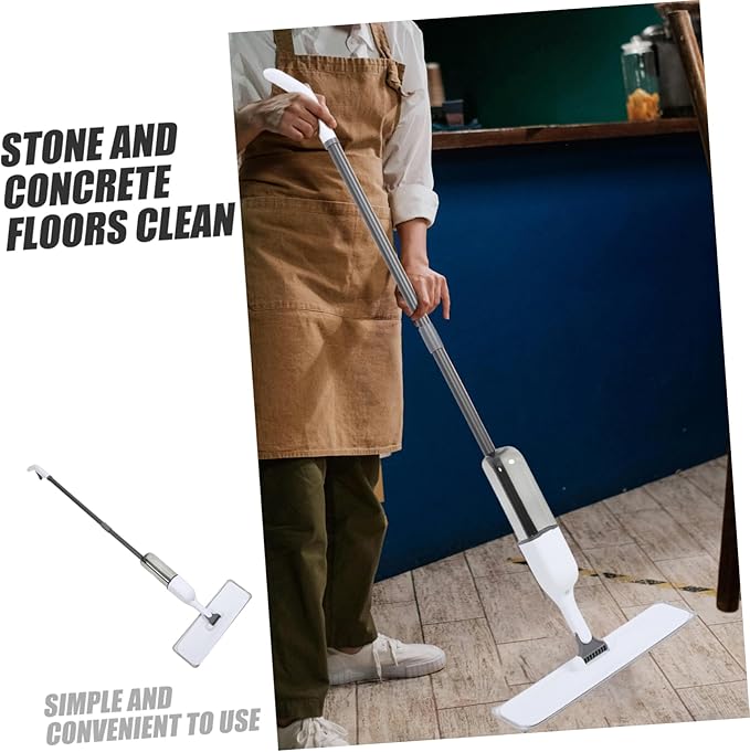 Wood Floor Mop Dust Cleaner Floor Cleaner Alternative Spray Mop Microfiber Pad Quick