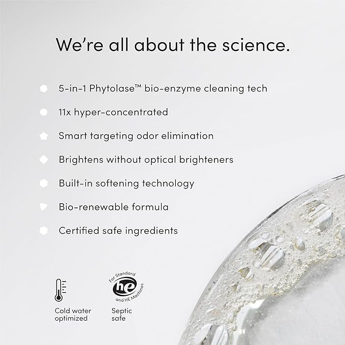 Dirty Labs | Signature Sustainable Set | Signature 80 Loads &amp Bio-Enzyme Booster | Hyper-Concentrated | High Efficiency &amp Standard Machine Washing | Nontoxic Biodegradable