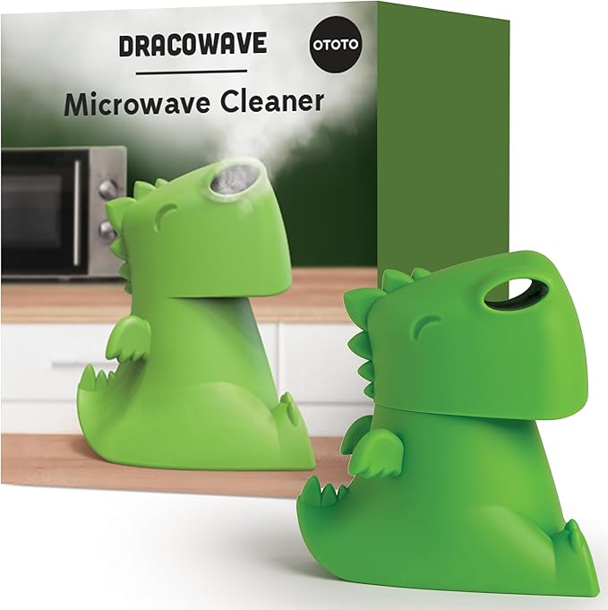 OTOTO Dracowave Microwave Cleaner + Fun Guy Fridge Deodorizer