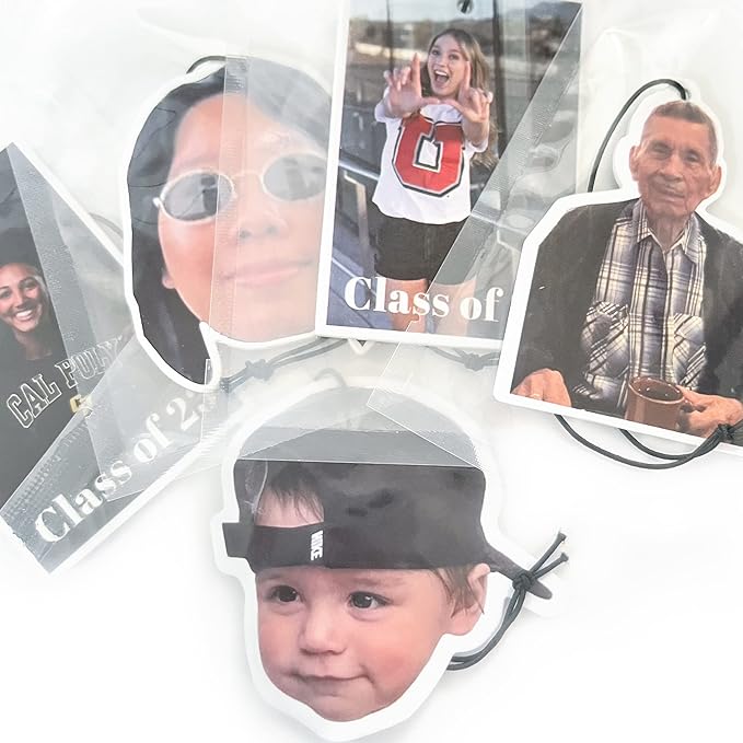 200 PCS Custom Logo Air Freshener Bulk Personalized Car Air Fresheners for Business Branding Real Estate Agents Dealerships and Events