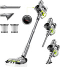 kalado Cordless Vacuum Cleaner 250w 26000pa Stick Vacuum Cleaner LED Display Screen Detachable Battery Suitable for Hard Floors Carpets Pet Hair