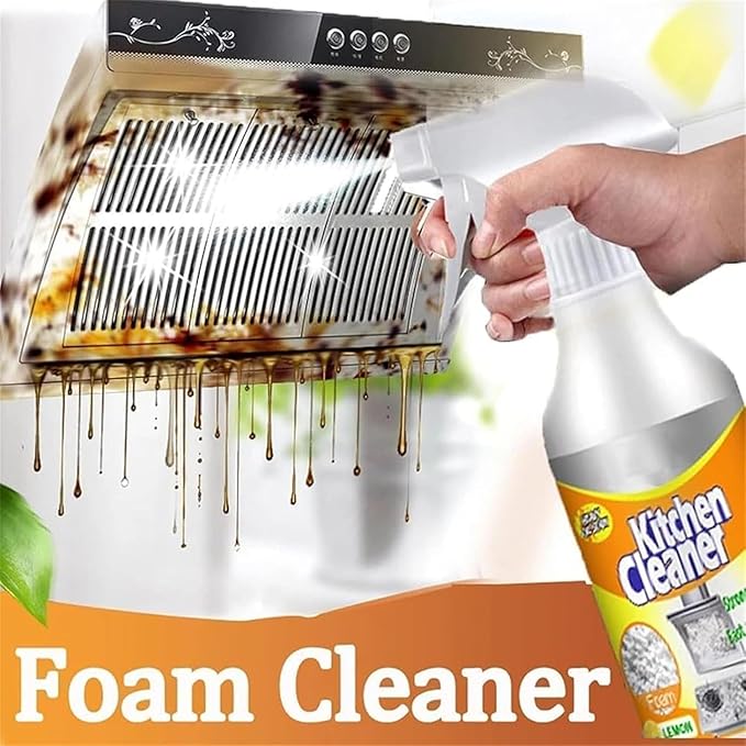 2025 NEW Kitchen Foam Cleaner Powerful Kitchen Foam Cleaner Multi-Function Kitchens FoamCleaner Oil Cleaning Agent (3pcs)
