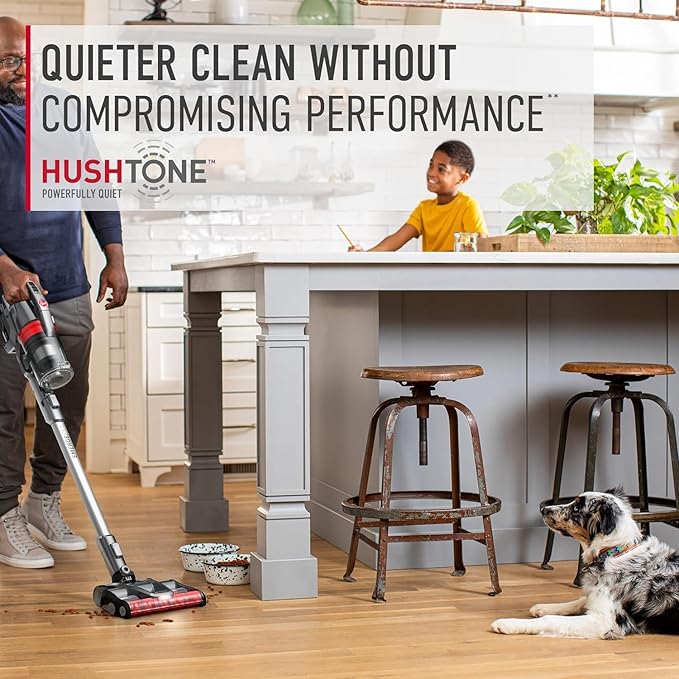 Hoover ONEPWR WindTunnel Emerge Pet Cordless Stick Vacuum Cleaner Lightweight Stick Vac Powerful and Quiet Cleaning Self Standing No Wall Mount Required Cordless Vacuum Cleaners for Home Use