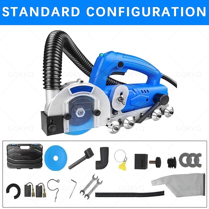 Professional Grout Removal Machine9000r/min Tile Joint Cleaner Tile Joint Cleaning MachineFloor DIY RegroutingTile Grout Remover Machinewith 100mm Blade