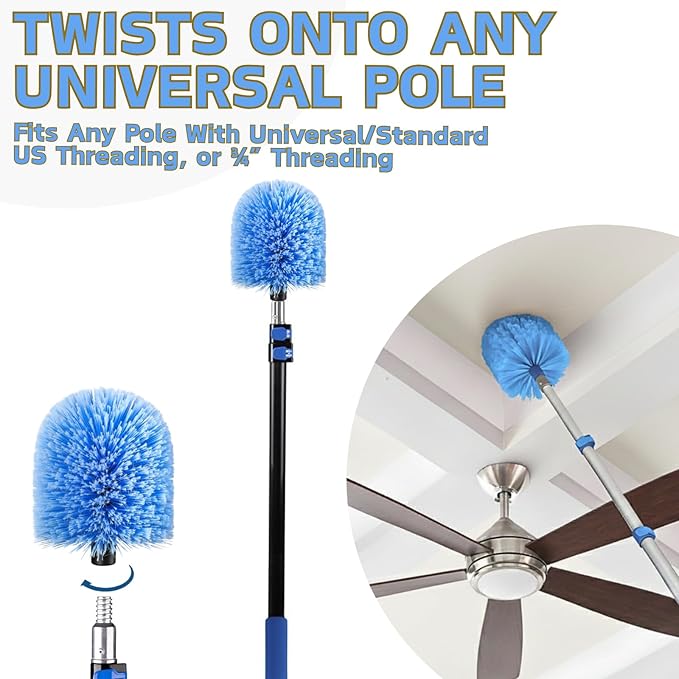 Webster Cobweb Duster Head (2 Blue)