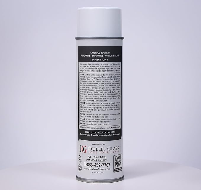 Dulles Glass Specialized Glass &amp Mirror Cleaner 4 pack