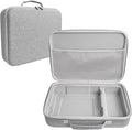 Hard Organizer Bag for Ecovacs mini window cleaning robot Protective Carrying Case(35 * 25.5 * 8.5CM/13.77 * 10 * 3.34inch) (Grey)