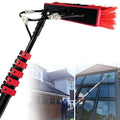 Window Cleaning Pole Water Fed Telescopic Brush Extendable Cleaner Conservatory Roof Cleaning and Washing Tool 18FT/5.4M