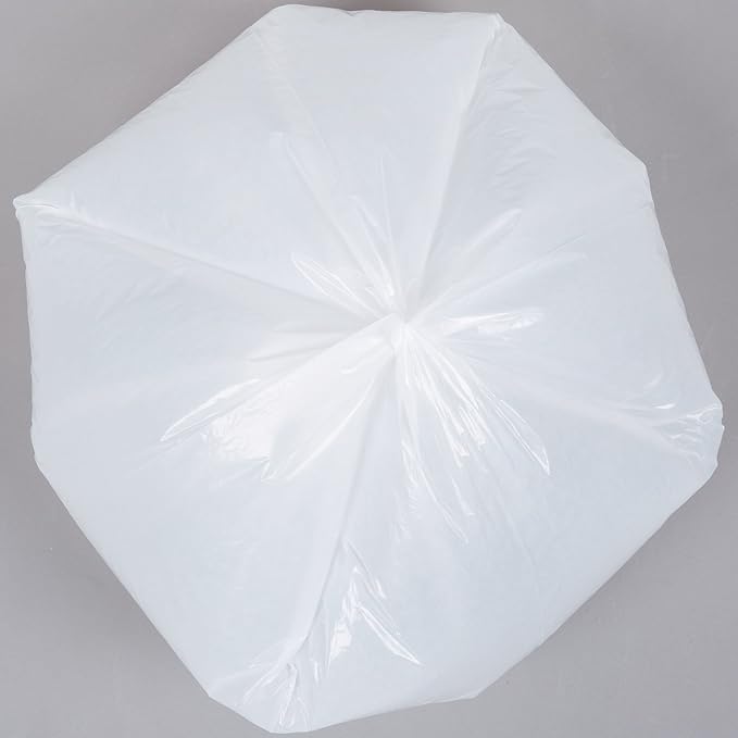 AEP 333920W 33 Gallon 0.8 Mil White 33 x 39 Low Density Can Liner / Trash Bag - 150/Case