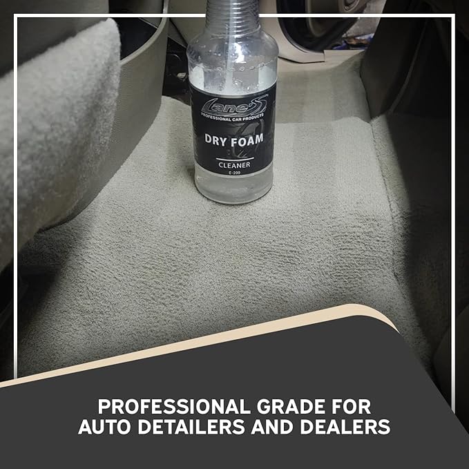LANE'S Carpet Cleaner Spray- Carpet Cleaner Foam Removes Odor Fights Tough Dirt and Stains Professional Grade Cleaning Spray- 32 Oz