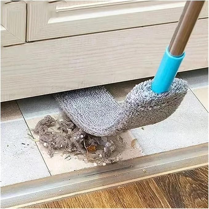 Household Long-Handled Telescopic Mop Floor and Ceiling Cleaning Portable Dust Brush Tools(1 Pole Mop)