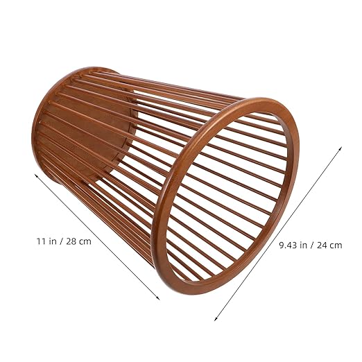 ARTIBETTER Trash Can Large Capacity Wastebasket Eco-Friendly Fiber Bathroom Bedroom Office Trash Bin for Home and Dormitory Use
