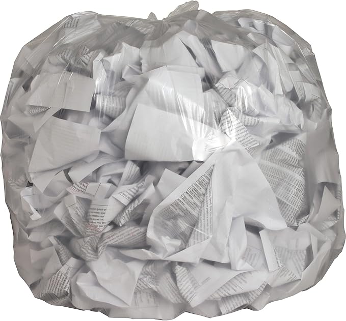 Genuine Joe Clear Trash Can Liners