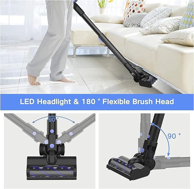 South Bend Components V-Flow Cordless Vacuum (Vacuum 1-Pack)