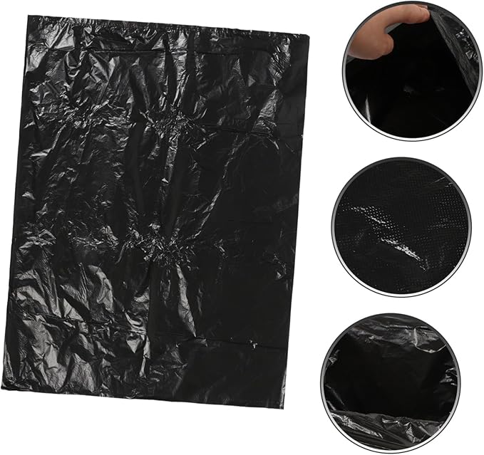 GANAZONO 25pcs Hdpe Trash Bags Thick Mil Tear-resistant Garbage Liners for Home Office Bathroom Waste Kitchen Can Liners for Heavy-duty Use