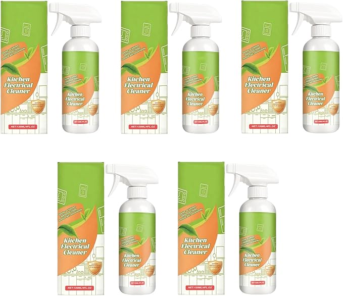 Electrolyzed Kitchen Sprayfly Cleanse Spray Natural Enzyme Multi-Purpose for Oven Stove Range Hood &amp All Household Appliances Easy