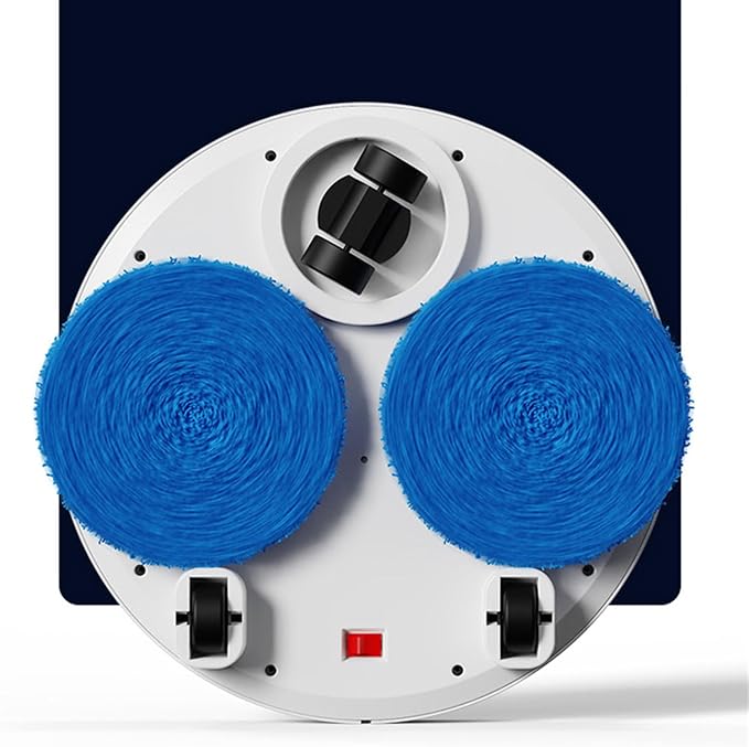 USB Rechargeable Electric Mop Easy to Use 1800mAh Battery Floor Machine Double Wheel Efficient Mopping Device Floor