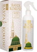 Room Spray Medine Ravza Scent 400 ml Air Freshener Home Fragrance Odor Eliminator Long Lasting Scent for Living Room Bathroom - One Size