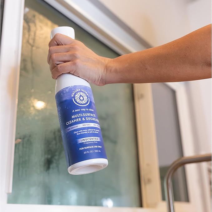 Natura Ultra™ Multi-Surface Cleaner &amp Degreaser (Refill Bag 2L) - Eco-Friendly &amp Non- Toxic Degreaser to Clean &amp Remove Grease and Grime Unscented