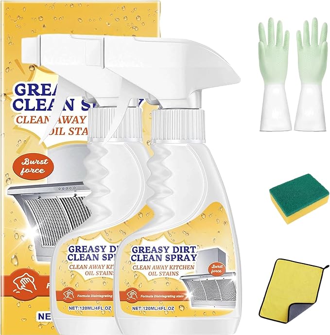 Multifunctional Powerful Kitchen Foam Cleaner Gloryboom Foam Cleaner 2025 New Degreaser Kitchen Fast-Acting All-Purpose Cleaners for Kitchens and Bathroom (2)