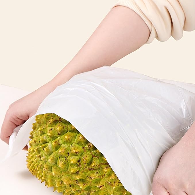 Heavy Duty Drawstring Kitchen Trash Bags 4-Micron Thick Leakproof &amp Heat-Resistant Large Capacity Garbage For Bathroom Home Use Fit Most Bins(Volume 3 roll 【 4Micron62*60 】)