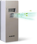AIKE Automatic Air Fresheners Spray Dispenser – Programmable(Compatible with Glade Automatic Air Freshener Refills 269 ml) – Ideal for Office Airports Gyms Home Brushed Finish AK1801