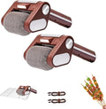 Electric Grill Cleaner with Rotating Brush Head a Highly Efficient Tool for Cleaning Grills Easily Removes Burnt Food Residue.