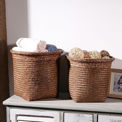 Gadpiparty 1pc Garbage Can Household Waste Can Waste Paper Basket Bin Office Basket Holder Office Trash Container