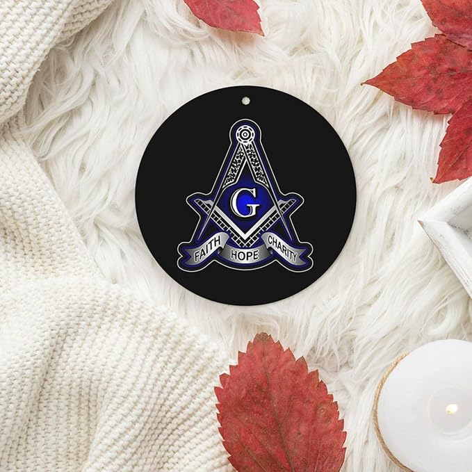 Faith Hope Charity Masonic Freemason Drive In Freshness: 4 Set Car Air Freshener Cards