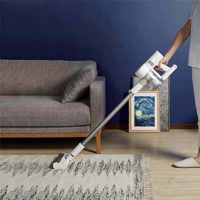 Hard Floor Vacuum Cordless Vacuum Cleaner Powerful Suction Stick and Handheld Light Weight Bagless Large-Capacity Dust Cup Vacuum Ideal for Hard Floor Carpet for Home