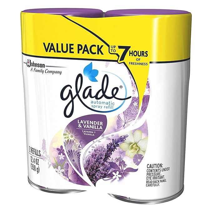 Glade Automatic Spray Refill - Lavender &amp Vanilla 6.2 oz