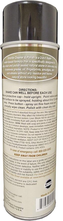 Gundlach GC27 Granite Cleaner and Polish