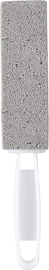 PUMIE Toilet Bowl Ring Remover TBR-6 Pumice Stone with Handle Removes Unsightly Toilet Rings and Stains from Toilets Sinks Tubs Showers Safe for Porcelain Pack of 2
