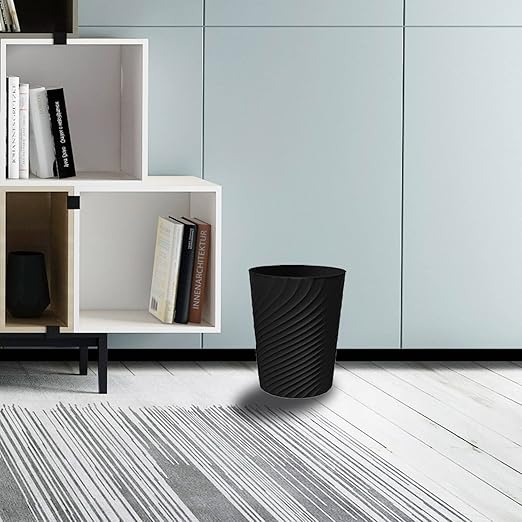 DAJITRE 1.8 Gallon Small Trash Can Wastebasket Recycling Bin 1.6 Gallon Small Plastic Trash Can Wastebasket Recycling Bin