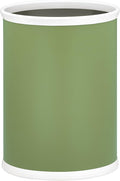 Kraftware Fun Colors Oval Waste Basket 14 Mist Green