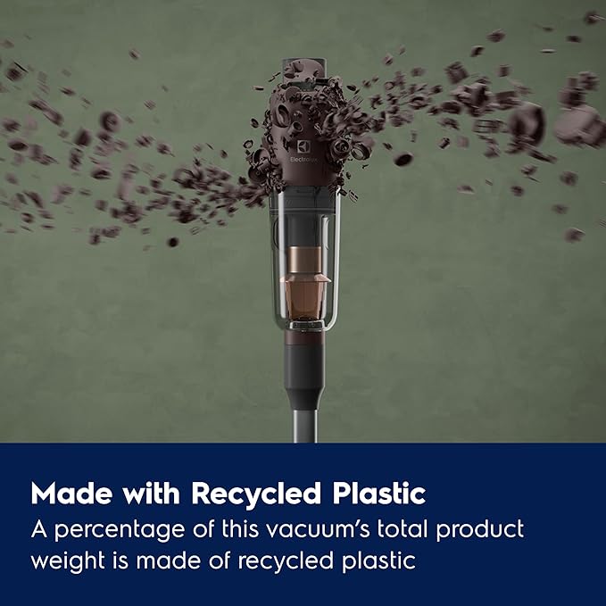 Electrolux Ultimate700 Complete Home Cordless Stick Vacuum with 3 Specialized Nozzles (Multi-Surface Hard Floor &amp Pet) 50-Minute Run Time 4 Power Modes Walnut Brown