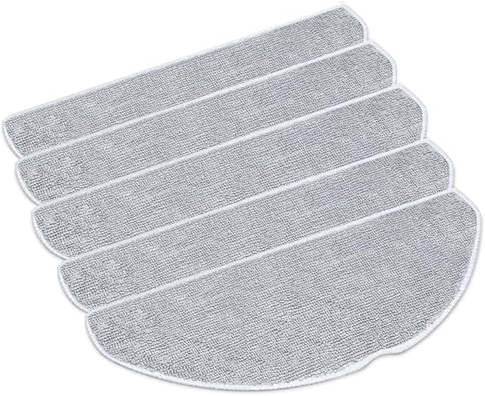 Tapo Washable Mop Cloth Replacement Comes with Easy to Replace 5x Washable Mop Cloths Compatible with Tapo RV30 Max Plus Tapo RV30 Max Tapo RV20 Max Plus and Tapo RV20 Max Plus