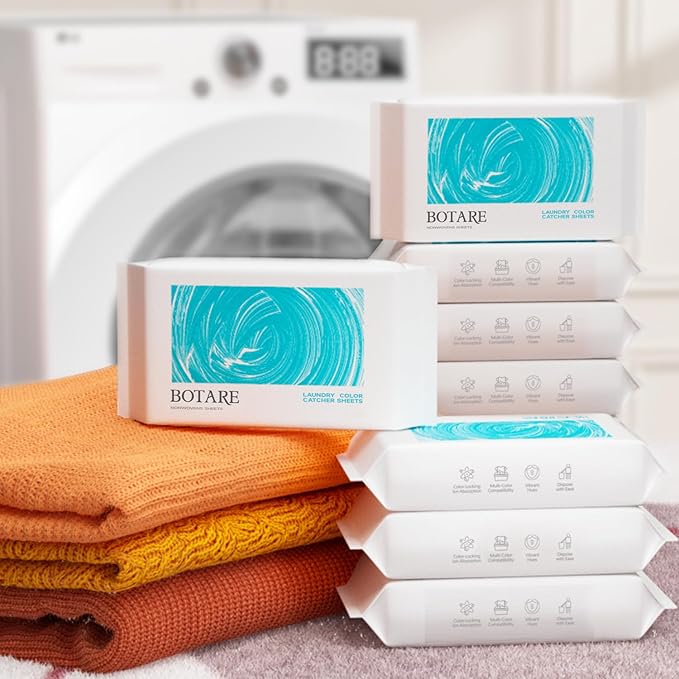 Color Absorber Laundry Sheets (480Count(Pack of 12))