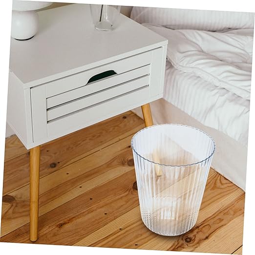 GLEAVI Creative Wastebasket Small Kitchen Trash Dustbin for Bathroom Office Trash Storage Can